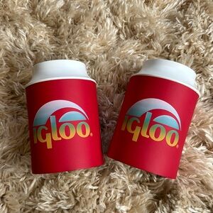 IGLOO Retro vintage 80’s cups can cooler beer coozie
